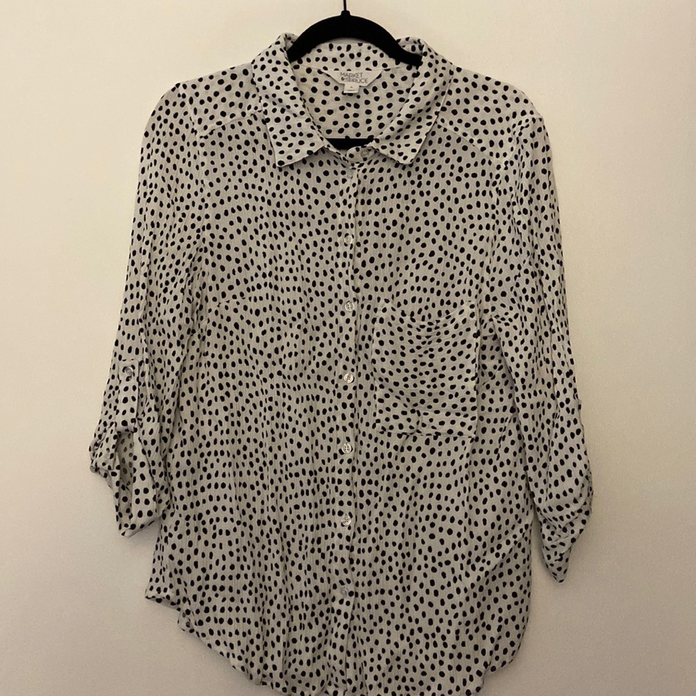 Market & Spruce Button Down | Large